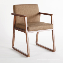 Cadeira de madeira maciça da mobília do projeto nórdico com alta qualidade